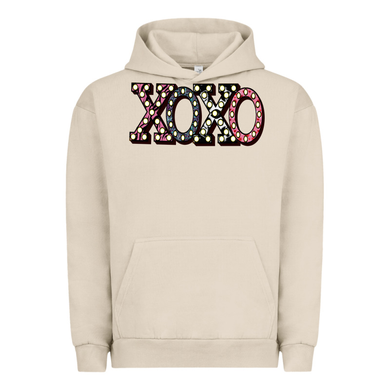 Xoxo Digital Valentines Day Urban Hoodie by Bettercallsaul | Teevron