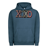 Pigment Midnight Navy xoxo digital valentines day Urban Hoodie - Bettercallsaul