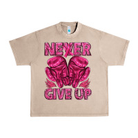 French Oak never give up cancer Urban Heavy Tee - texasbilliewilder