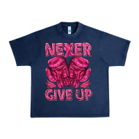 Navy never give up cancer Urban Heavy Tee - texasbilliewilder