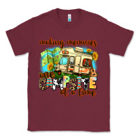 Burgundy making memories one campsite at a time Classic Tee - AdoDesignShop