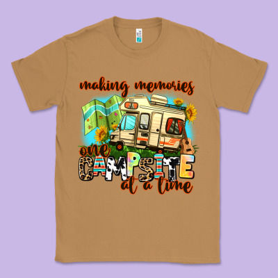 Making Memories One Campsite At A Time Classic Tee Designed By Adodesignshop