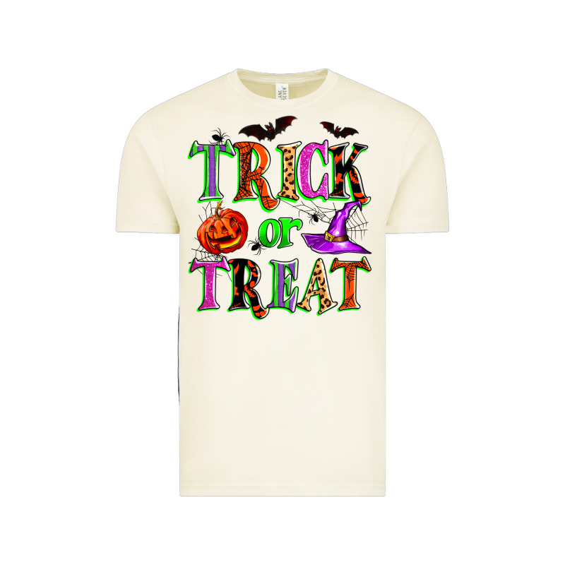 Trick Or Treat Vintage Tee by Zillion Design Studio | Teevron