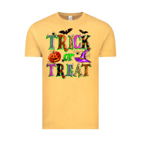 Vintage Mustard trick or treat Vintage Tee - Zillion Design Studio