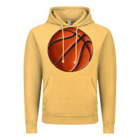 Vintage Mustard basketball Vintage Hoodie - texasbilliewilder