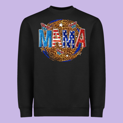 Heavyweight Sweatshirt 4th of july mama