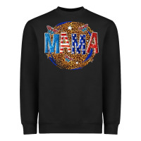 Black 4th of july mama Heavyweight Sweatshirt - texasbilliewilder