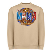 Mushroom 4th of july mama Heavyweight Sweatshirt - texasbilliewilder