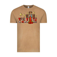 Vintage Camel faith our lady of guadalupe cross Vintage Tee - BarkalooDesign