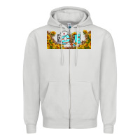 Dove Grey western love nurse sunflower libbey cu Zipper Hoodie - BundleAndBundleShop
