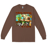 Chestnut making memories one campsite at a time Long Sleeve Tee - AdoDesignShop