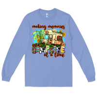 Colony Blue making memories one campsite at a time Long Sleeve Tee - AdoDesignShop