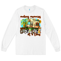 White making memories one campsite at a time Long Sleeve Tee - AdoDesignShop