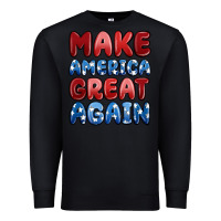 Black make america great again Premium Sweatshirt - MaliasSmallBusiness