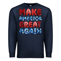 Navy make america great again Premium Sweatshirt - MaliasSmallBusiness