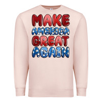 Pale Pink make america great again Premium Sweatshirt - MaliasSmallBusiness
