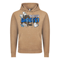 Vintage Coffee little sister biggest fan volleyball Vintage Hoodie - Zillion Design Studio