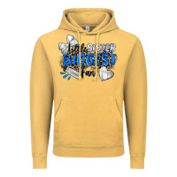 Vintage Mustard little sister biggest fan volleyball Vintage Hoodie - Zillion Design Studio