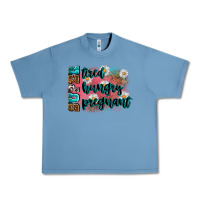 Pebble Blue super tired super hungry super pregnant Urban Heavy Tee - Zillion Design Studio