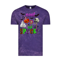 Cloud Purple sweet and spooky Vintage Tee - Zillion Design Studio