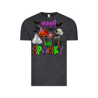 Vintage Black sweet and spooky Vintage Tee - Zillion Design Studio
