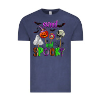 Vintage Denim sweet and spooky Vintage Tee - Zillion Design Studio