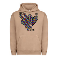 Peace Love Autism Urban Hoodie | Teevron