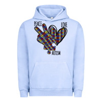 Pigment Grape Ice Peace Love Autism Urban Hoodie - Bettercallsaul
