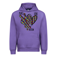 Tulip Peace Love Autism Urban Hoodie - Bettercallsaul