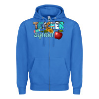 True Royal teacher squad Zipper Hoodie - BundleAndBundleShop