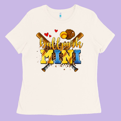 Ballpark Mini Ladies Tee Designed By Adodesignshop