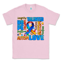 Bubblegum Pink autism  words Classic Tee - AdoDesignShop