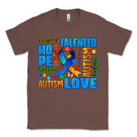 Chestnut autism  words Classic Tee - AdoDesignShop