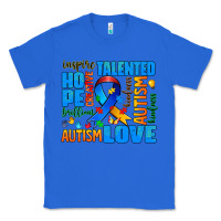 True Royal autism  words Classic Tee - AdoDesignShop