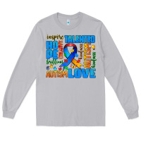 Moon Dust autism  words Long Sleeve Tee - AdoDesignShop