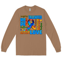Toasted Coconut autism  words Long Sleeve Tee - AdoDesignShop