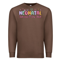 Chestnut nicu nurse neonatal intensive care unit Premium Sweatshirt - MaliasSmallBusiness