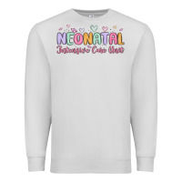 Dove Grey nicu nurse neonatal intensive care unit Premium Sweatshirt - MaliasSmallBusiness