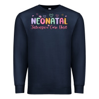 Navy nicu nurse neonatal intensive care unit Premium Sweatshirt - MaliasSmallBusiness