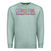 Seafoam nicu nurse neonatal intensive care unit Premium Sweatshirt - MaliasSmallBusiness