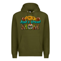 Army Green Western Loud And Proud Mom Premium Hoodie - BundleAndBundleShop