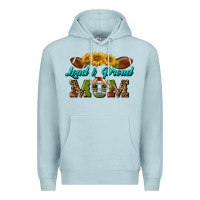 Blue Mist Western Loud And Proud Mom Premium Hoodie - BundleAndBundleShop