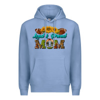 Colony Blue Western Loud And Proud Mom Premium Hoodie - BundleAndBundleShop