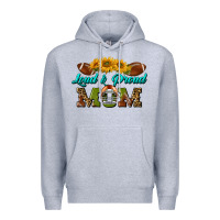 Heather Grey Western Loud And Proud Mom Premium Hoodie - BundleAndBundleShop