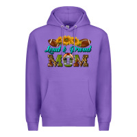 Purple Western Loud And Proud Mom Premium Hoodie - BundleAndBundleShop