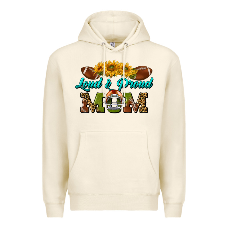 Western Loud And Proud Mom Premium Hoodie by BundleAndBundleShop | Teevron