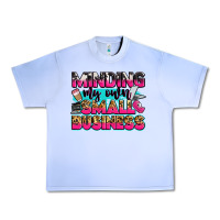 Grape Ice minding my own small business Urban Heavy Tee - Zillion Design Studio