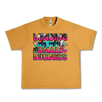 Peanut Butter minding my own small business Urban Heavy Tee - Zillion Design Studio