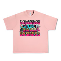 Salmon minding my own small business Urban Heavy Tee - Zillion Design Studio