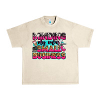 Sandshell minding my own small business Urban Heavy Tee - Zillion Design Studio